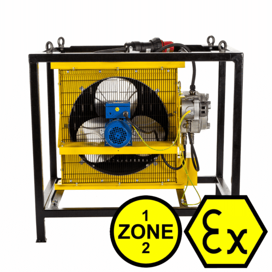 ATEX ventilator kachel TEH-190