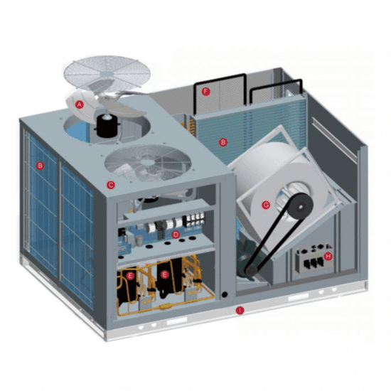 Rooftop unit PT-40.000