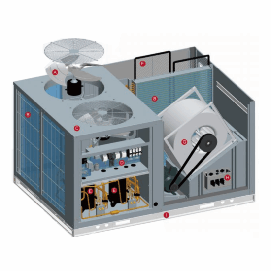 Rooftop unit PT-20.000