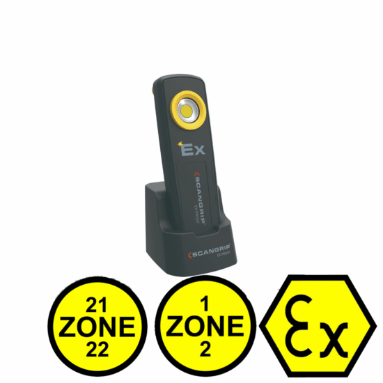 Rechargeable ATEX LED torch