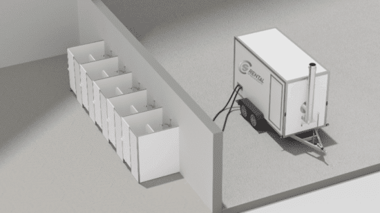 CSM Mobile boiler 150 kW