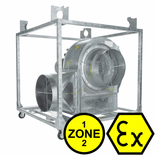 Radial fan TFV-600 ATEX