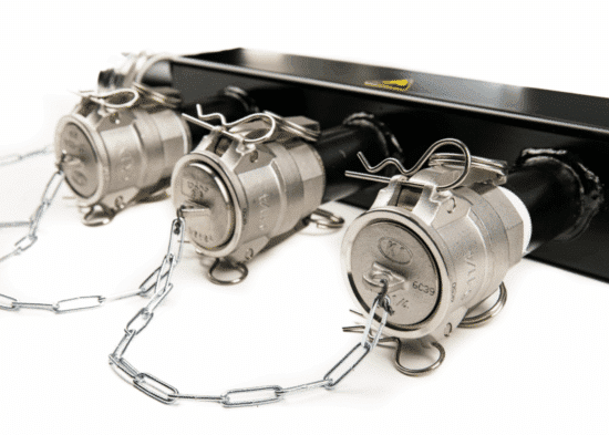 Distributors with camlock coupling