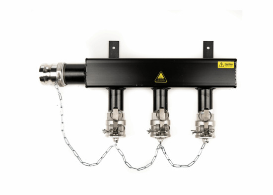 Distributors with camlock coupling