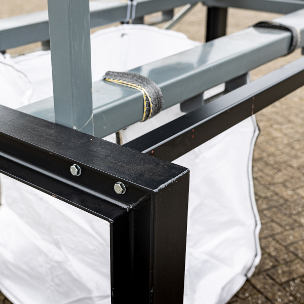 Frame attachment for dust filter box CDC 6