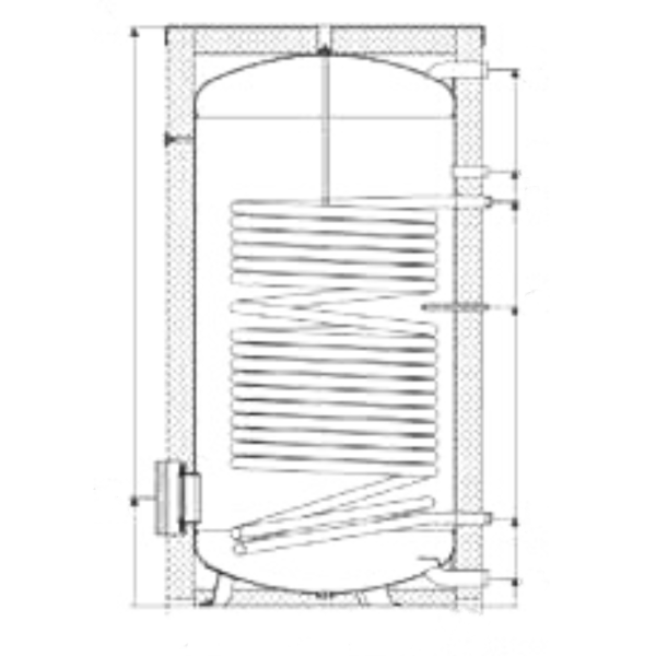 MWS-500 Buffervat