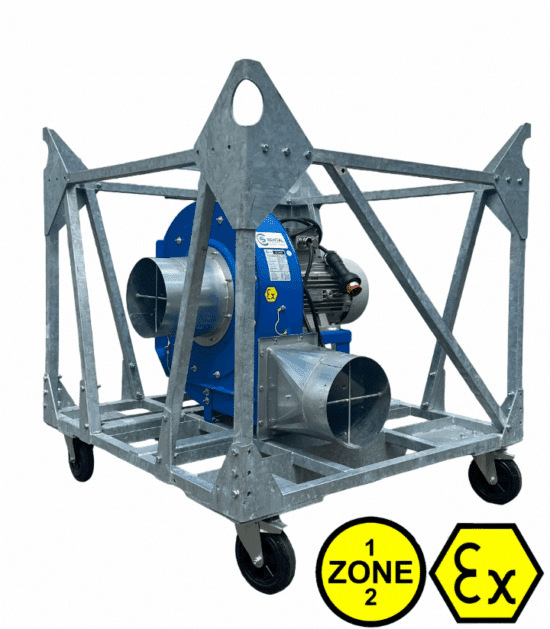 Radial fan TFV-200 HP ATEX