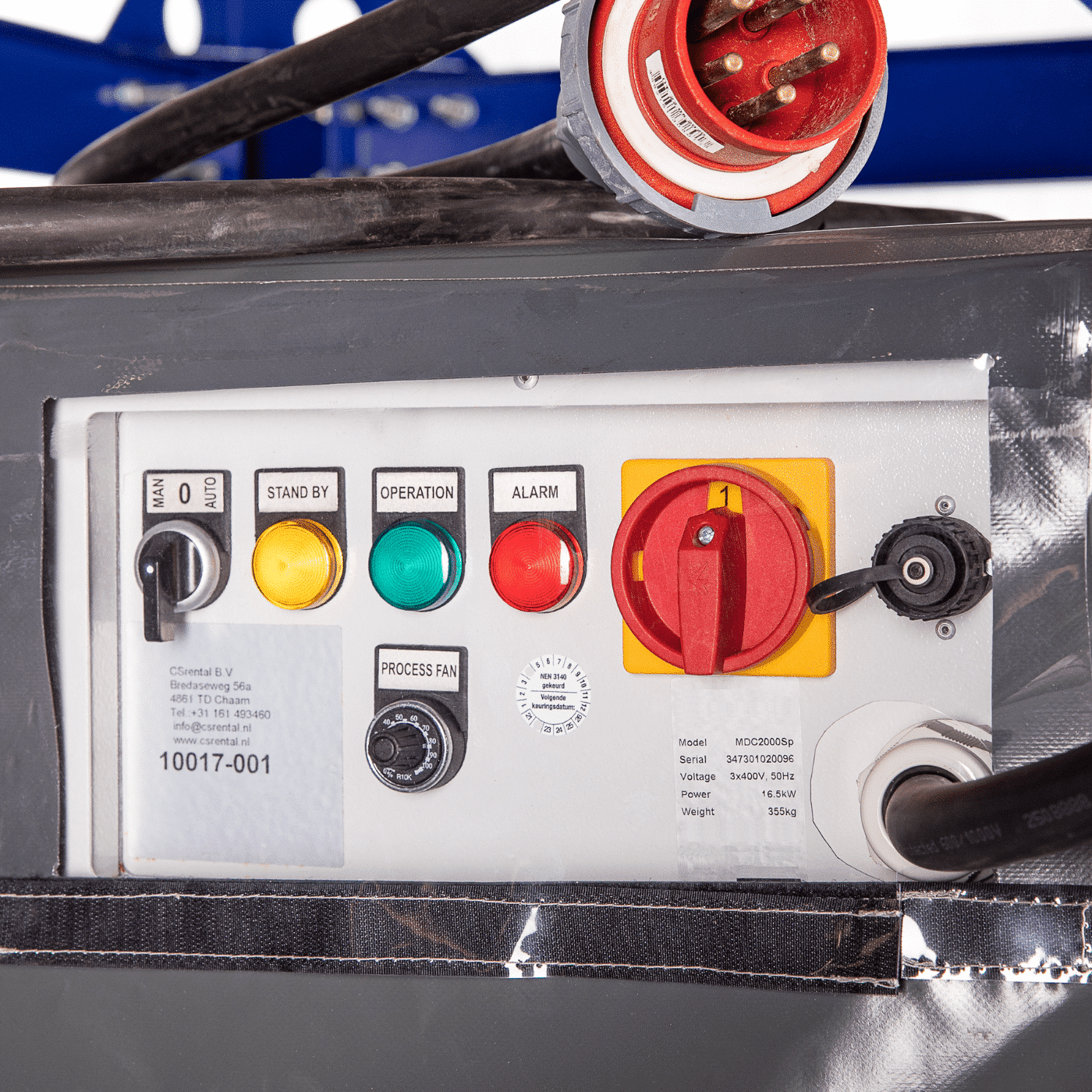 Adsorptiedroger MDC-1000 - Afbeelding 8