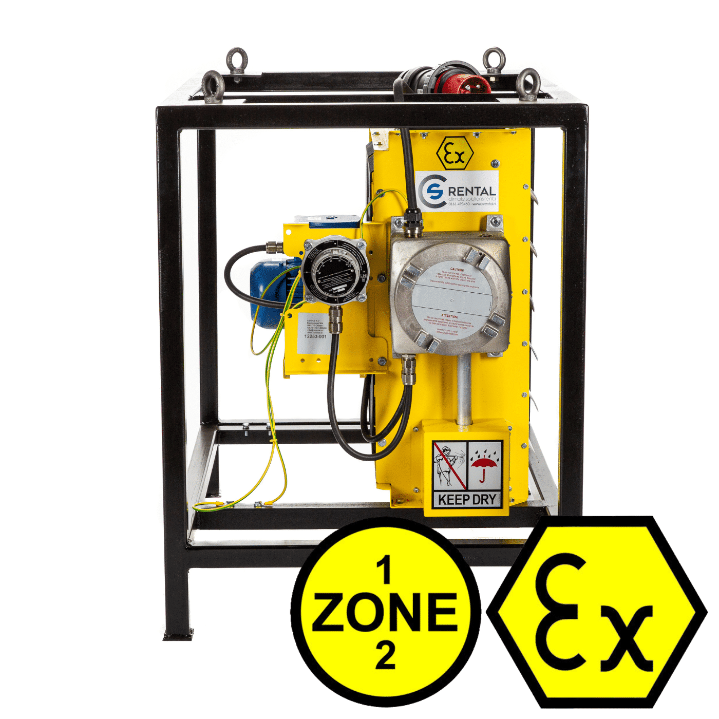 ATEX ventilator kachel TEH-190 - Afbeelding 4