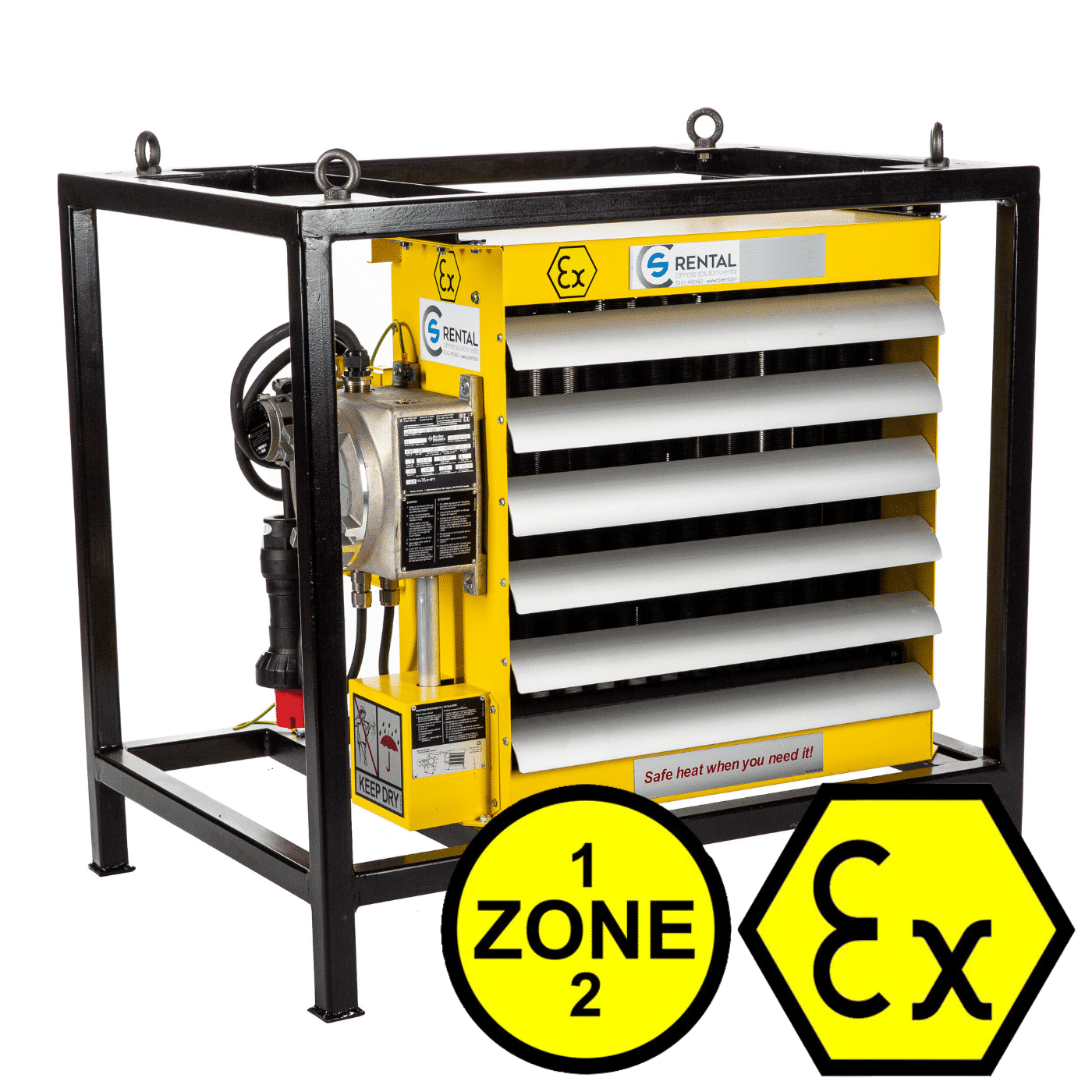 ATEX ventilator kachel TEH-190