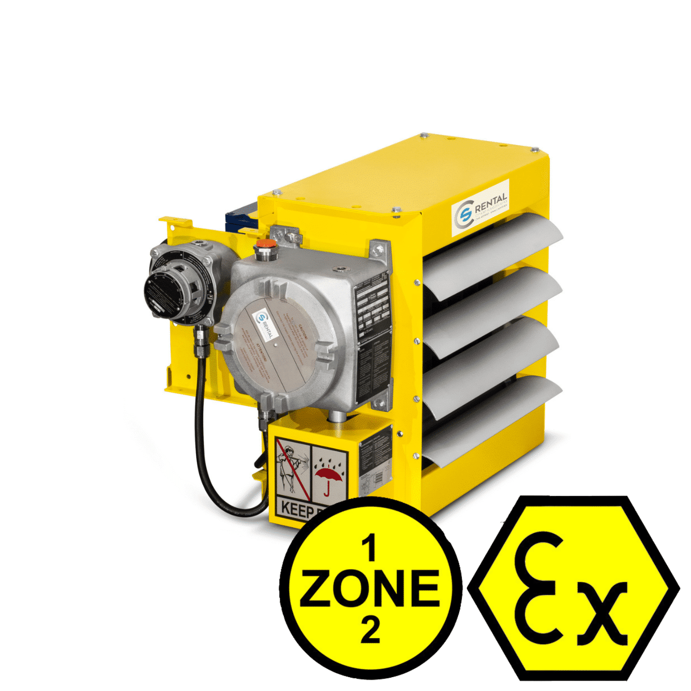 ATEX ventilator kachel TEH-75 - Afbeelding 3