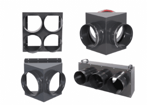 Slangverdeler olie gestookte kachel