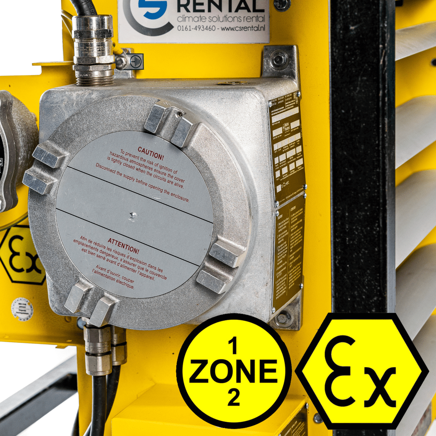 ATEX ventilator kachel TEH-170 - Afbeelding 2